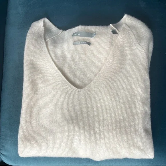 Vince 100% Cashmere Pullover Sweater - Picture 2 of 5